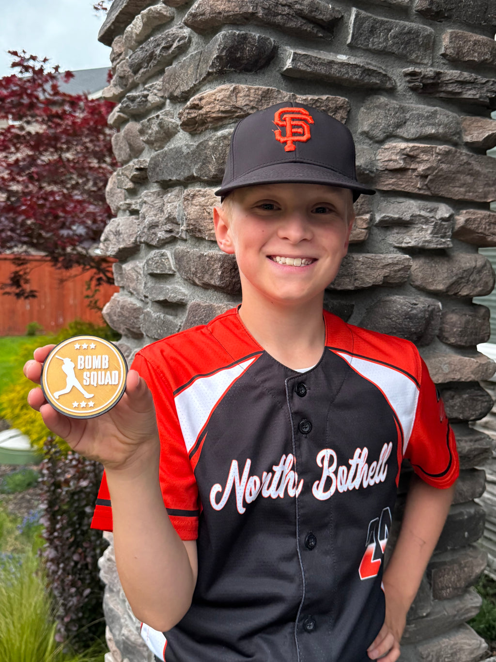 Baseball Home Run Token