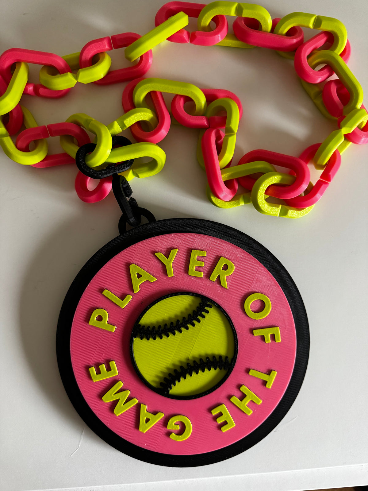 Softball Player of the Game Hype Chain