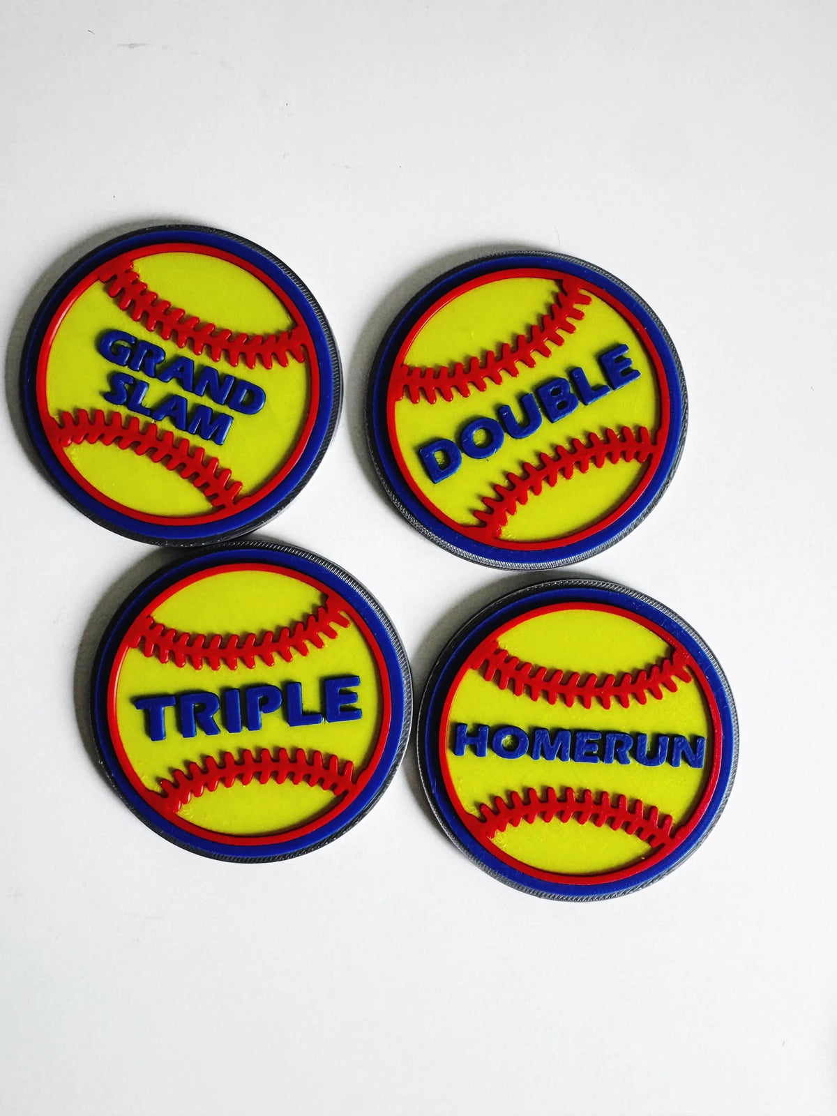 Softball Achievement Tokens – MVP, Clutch, GOAT, Gold Glove & More