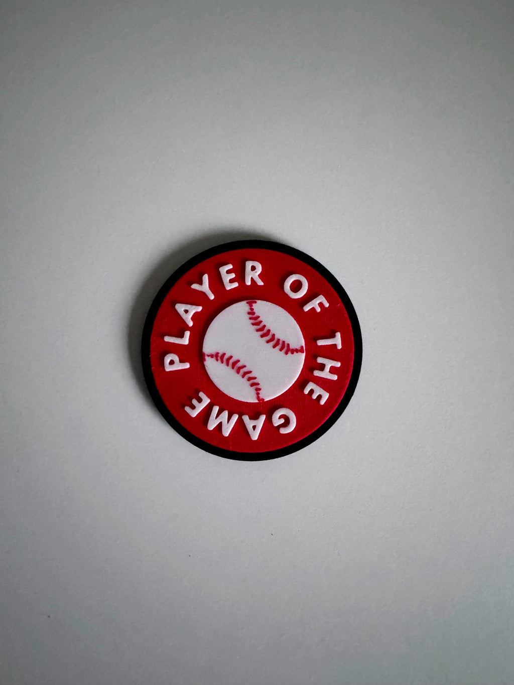 Baseball Player of the Game Token