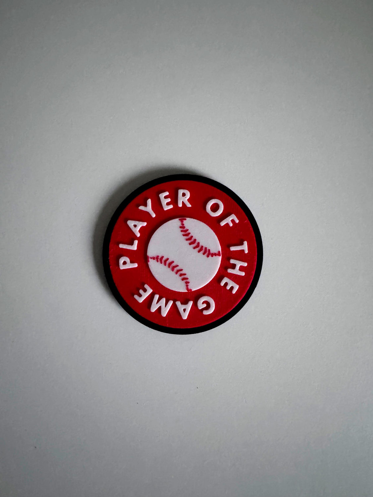 Baseball Player of the Game Token
