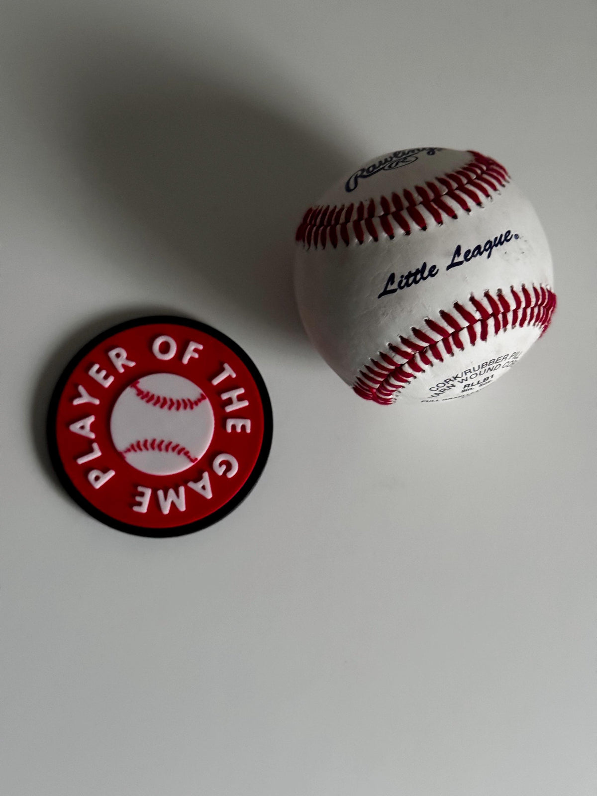 Baseball Player of the Game Token