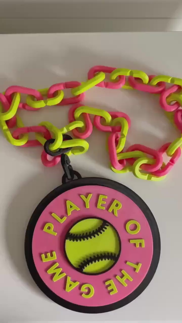 Softball Player of the Game Hype Chain